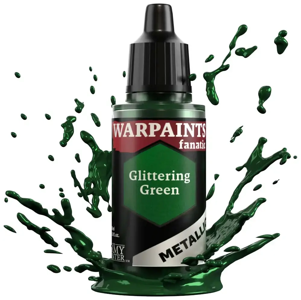 Warpaints Fanatic Metallic: Glittering Green