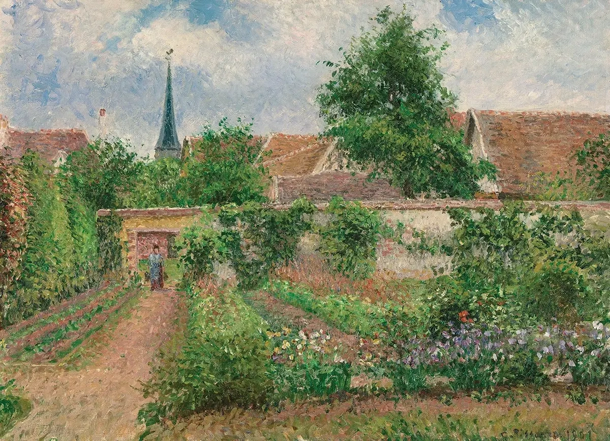 Gemüsegarten, Pissarro