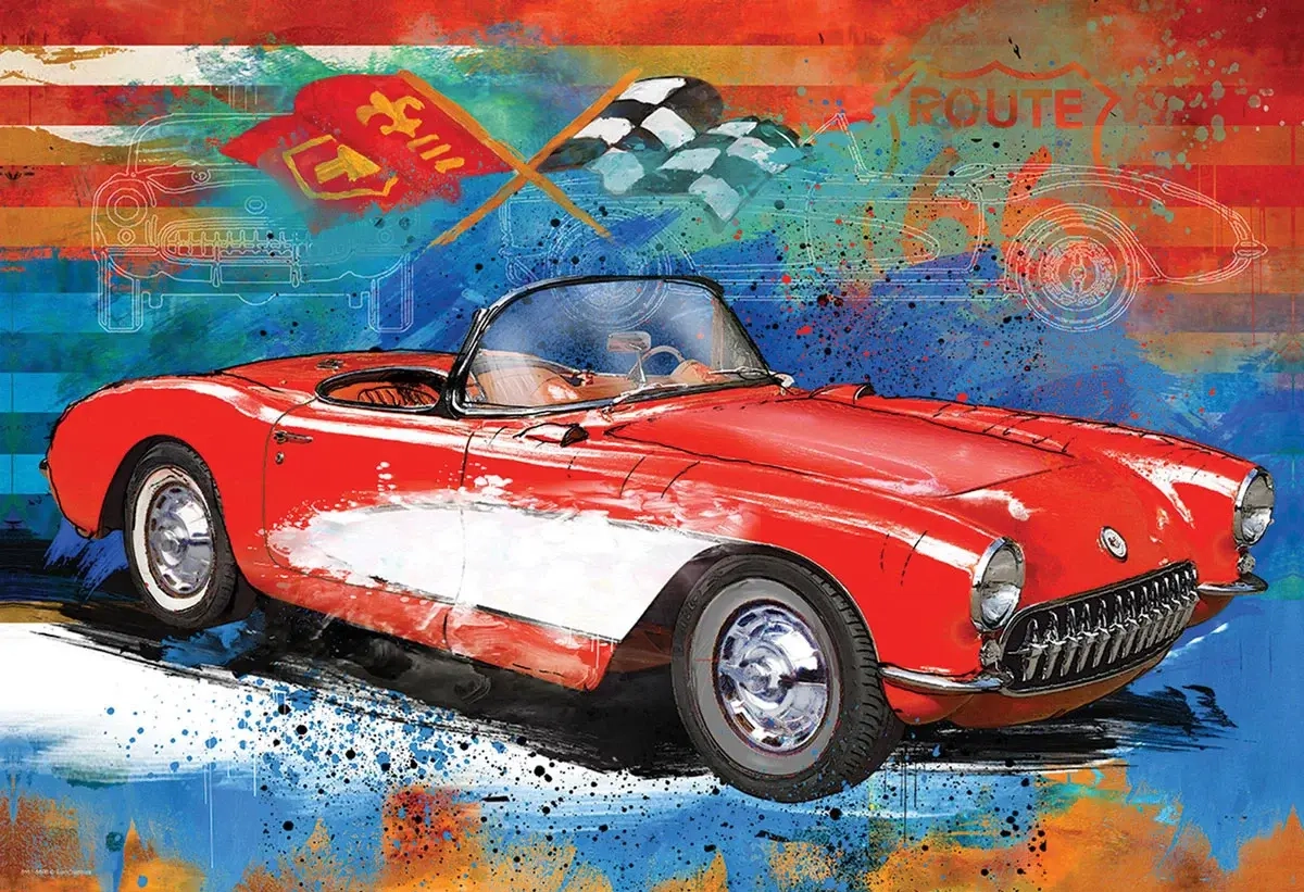 Corvette Cruising (Metalldose)