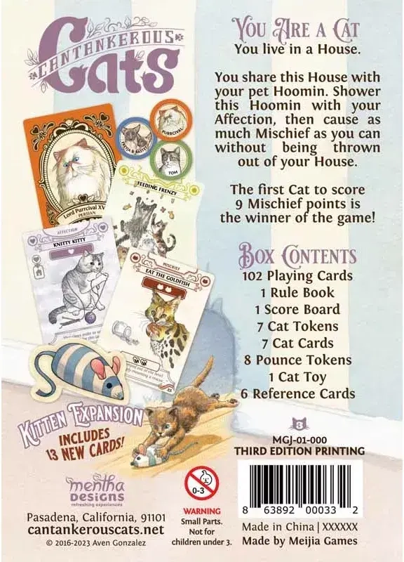 Cantankerous Cats - 3rd Edition - EN