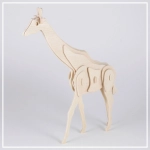 Giraffe - 3D Holzpuzzle