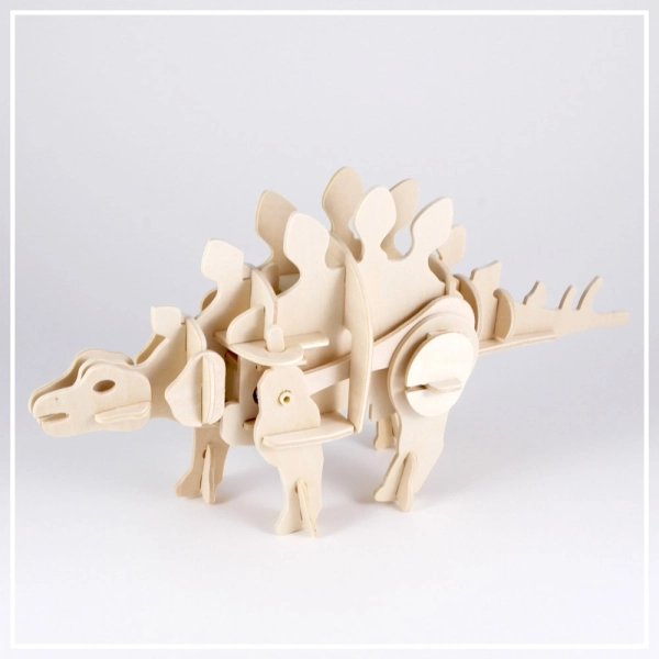 Stegosaurus - 3D Holzpuzzle