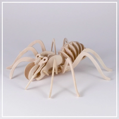 Spinne - 3D Holzpuzzle
