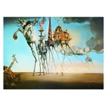 Die Versuchung des heiligen Antonius - Salvador Dali