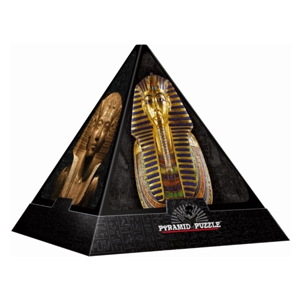 Ägyptische Totenmasken - Puzzle Pyramide