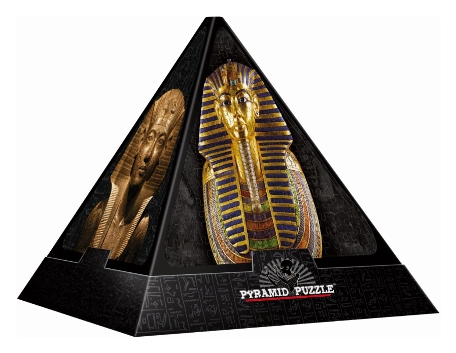 Ägyptische Totenmasken - Puzzlepyramide