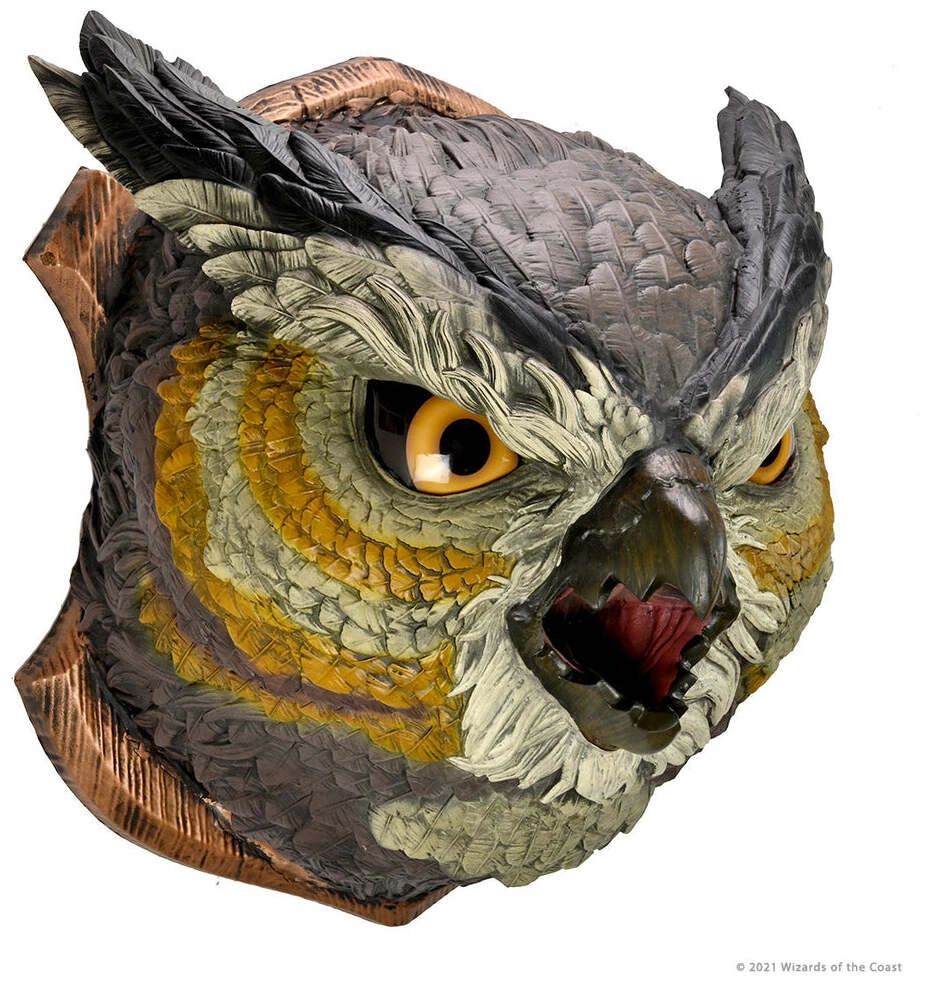 D&D Replicas of the Realms: Owlbear Trophy Plaque