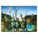 Schwäne spiegeln Elefanten - Salvador Dali