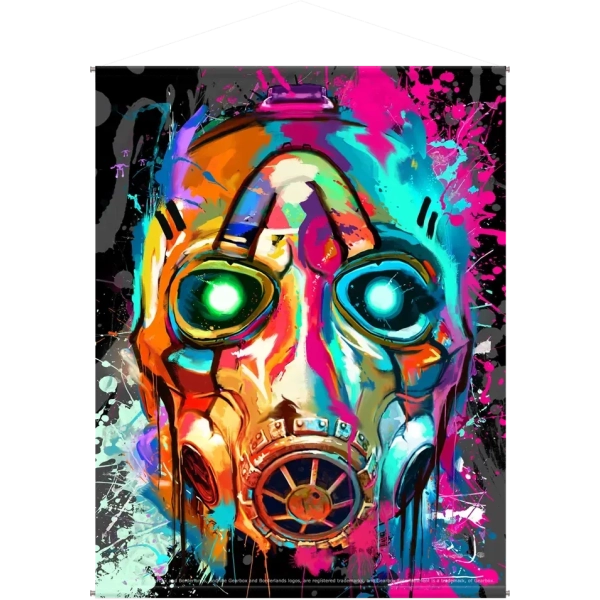 Borderlands - Canvas Poster „Mask Pop Art“