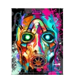 Borderlands - Canvas Poster „Mask Pop Art“