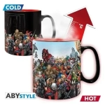 MARVEL - Mug Heat Change - 460 ml - Marvel Heroes - with box