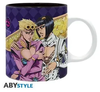 JOJO'S BIZARRE ADVENTURE - Mug - 320 ml - "Giorno & Bruno"- subli