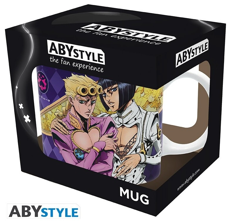 JOJO'S BIZARRE ADVENTURE - Mug - 320 ml - "Giorno & Bruno"- subli