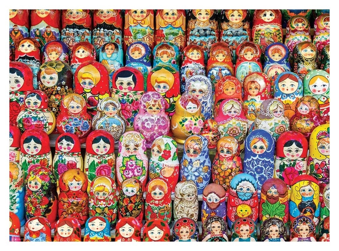 Russische Matryoschka Puppen