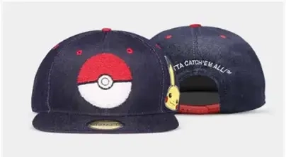 Pokémon - Pokéball - Denim Snapback Cap