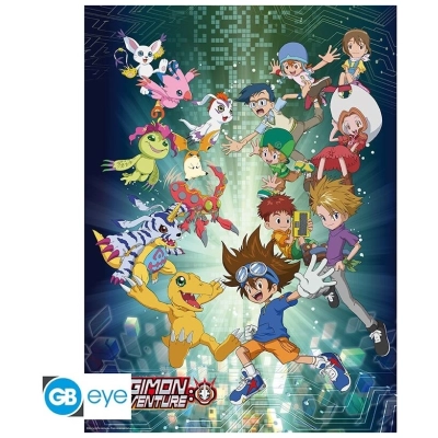 DIGIMON - Poster Chibi 52x38 - Digi-World 
