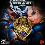Custodian Shoulder Plate Keychain - Warhammer 40K