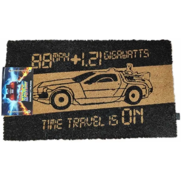 Time Machine Doormat 60X40 Back To The Future