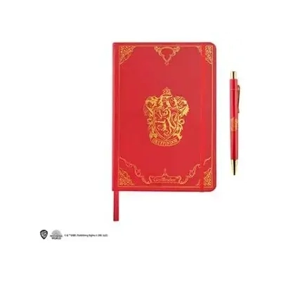 Deluxe notebook and pen Gryffindor - Harry Potter