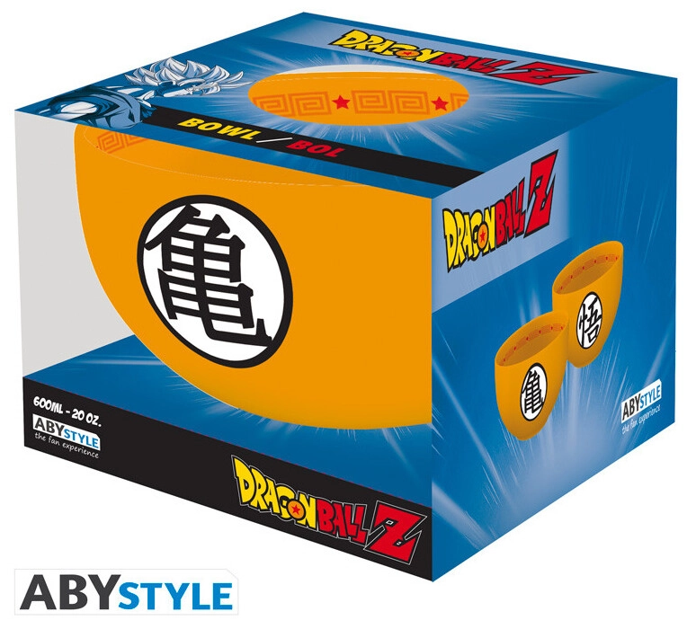 DRAGON BALL - Bowl - 600 ml - "Goku symbols" cardboard pkg