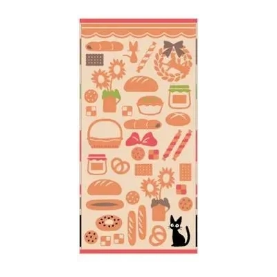 Large Bath Towel Jiji's Bakery 60x120 cm - Kiki's Delivery Service