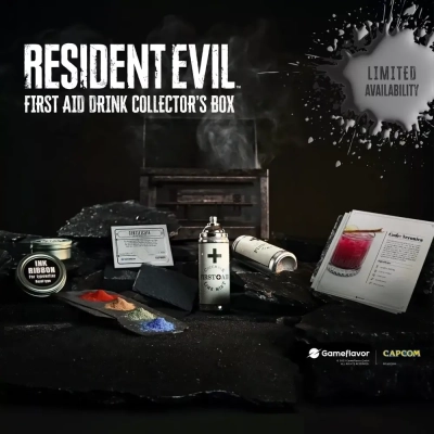 Resident Evil First Aid Drink Collector’s Box