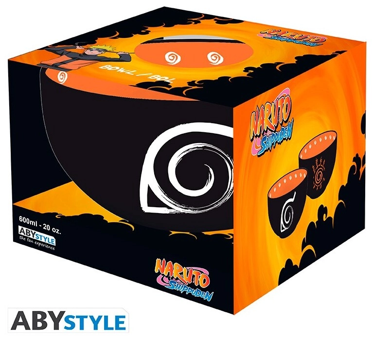 NARUTO SHIPPUDEN - Bowl - 600 ml - "Konoha" cardboard pkg