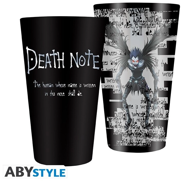 DEATH NOTE - Large Glass - 400ml - Ryuk - Matte