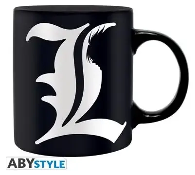 DEATH NOTE - Mug - 320 ml - L & rules - with box