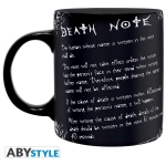 DEATH NOTE - Mug - 320 ml - L & rules - with box