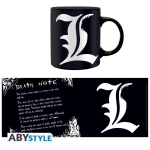 DEATH NOTE - Mug - 320 ml - L & rules - with box