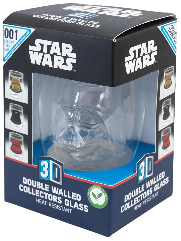 Darth Vader 3D Feature Glass