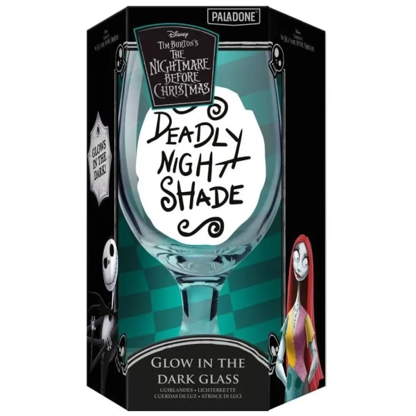 The Nightmare Before Christmas Glow in the Dark Glass The Nightmare Before Christmas Glow in the Dark Glass