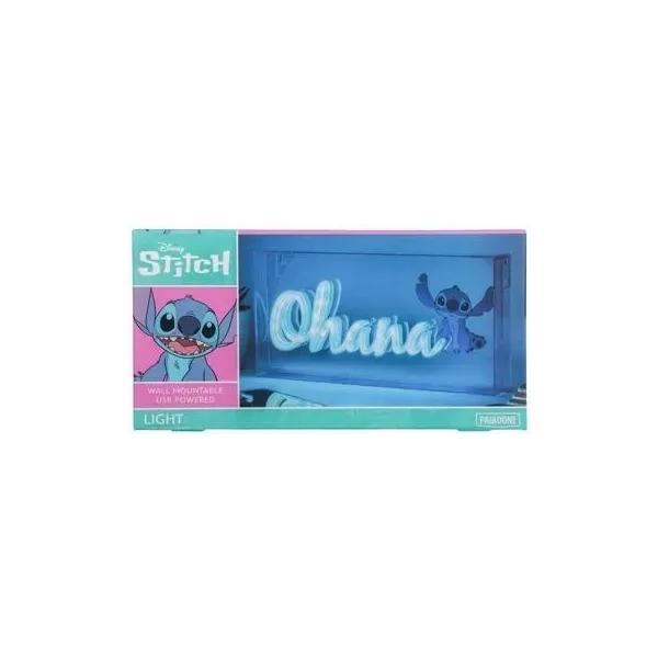 Disney Classics Stitch Ohana LED Neon Light Disney Classics Stitch Ohana LED Neon Light