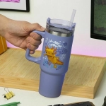 Minecraft Purple 900ml Multiway Travel Straw Cup Minecraft Purple 900ml Multiway Travel Straw Cup