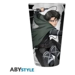ATTACK ON TITAN - Large Glass - 400ml - Levi S4