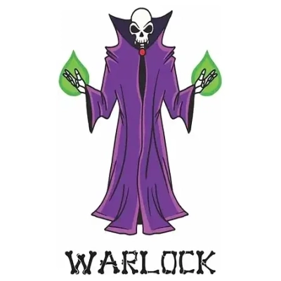Pin Skele-Pin Adventurers Warlock