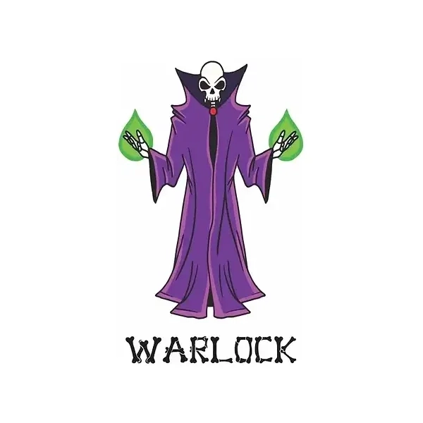 Pin Skele-Pin Adventurers Warlock