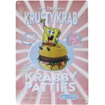 SpongeBob Krusty Krab Tin Sign