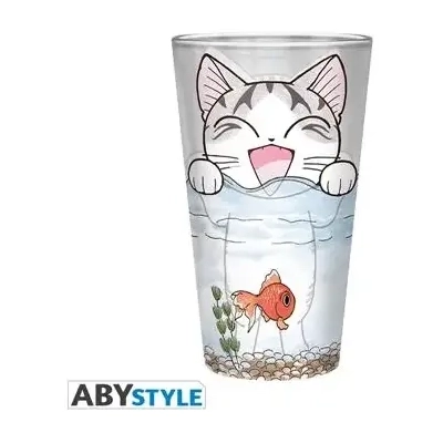 CHI - Large Glass - 400ml - Chi's fish tank - box