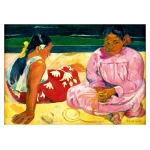 Tahitian Women on the Beach - 1891 - Paul Gauguin
