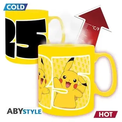 POKEMON - Mug Heat Change - 460 ml - Pikachu 25 - cardboard box