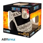 ONE PIECE - Mug Heat Change - 460 ml - Wanted - cardboard box