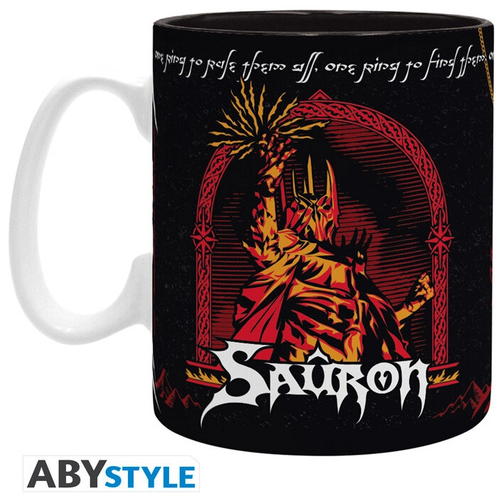 Lord Of The Rings - Mug - 460 ml - Sauron- subli - box