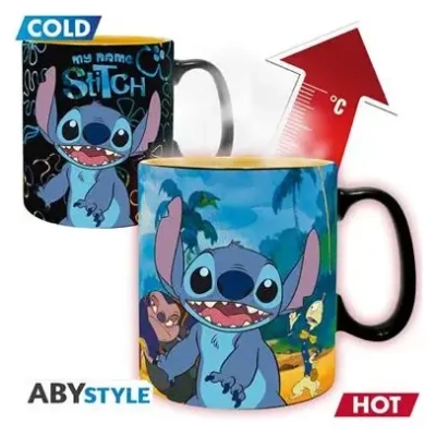 DISNEY - Mug Heat Change - 460 ml - Lilo & Stitch - box