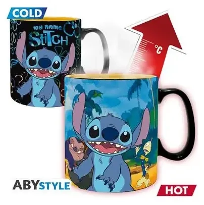 DISNEY - Mug Heat Change - 460 ml - Lilo & Stitch - box