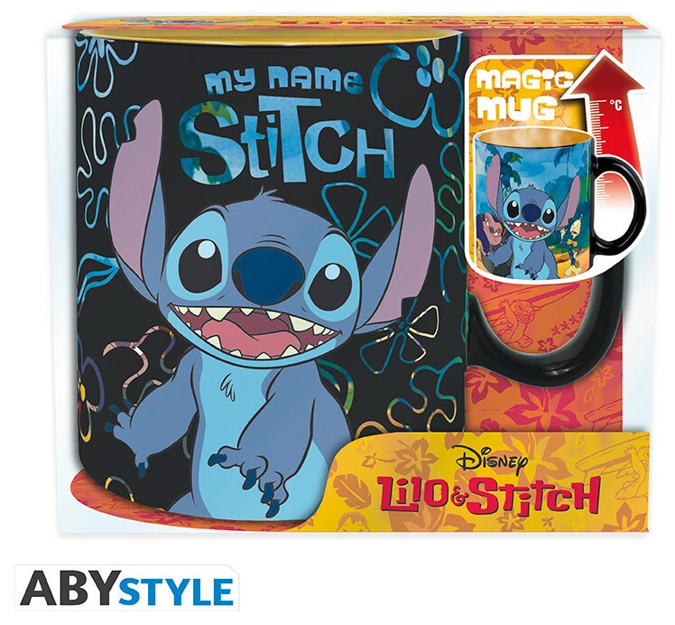 DISNEY - Mug Heat Change - 460 ml - Lilo & Stitch - box