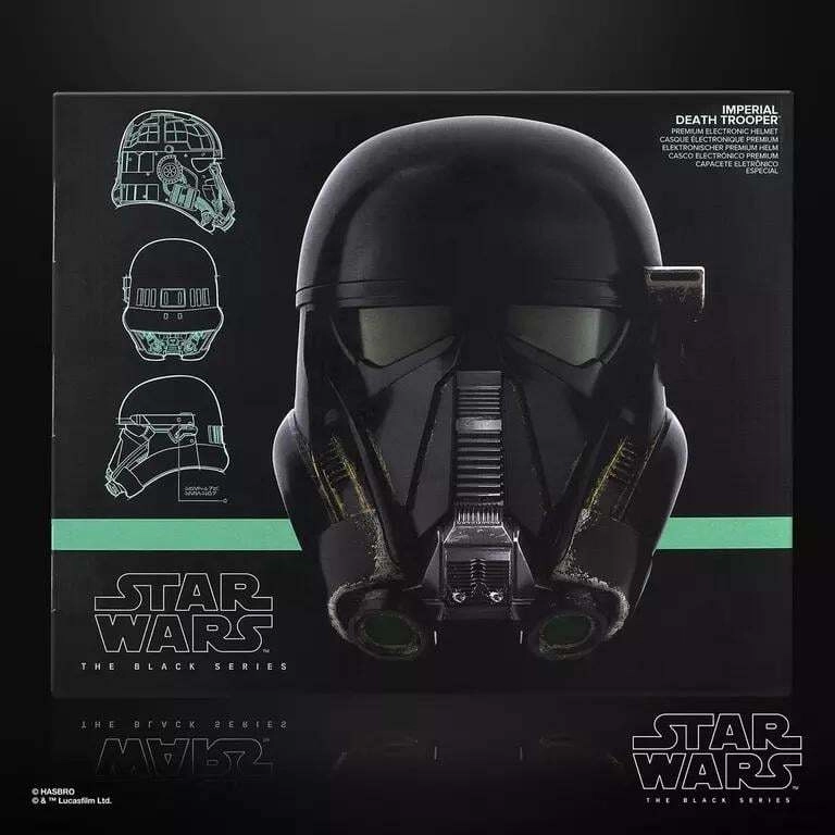 Star Wars The Black Series Imperial Death Trooper Electronic Helmet