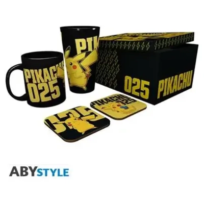 POKEMON - Pck Glass XXL+Mug+2 Coasters