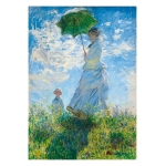 Woman with a Parasol - Madame Monet and Her Son - Claude Monet